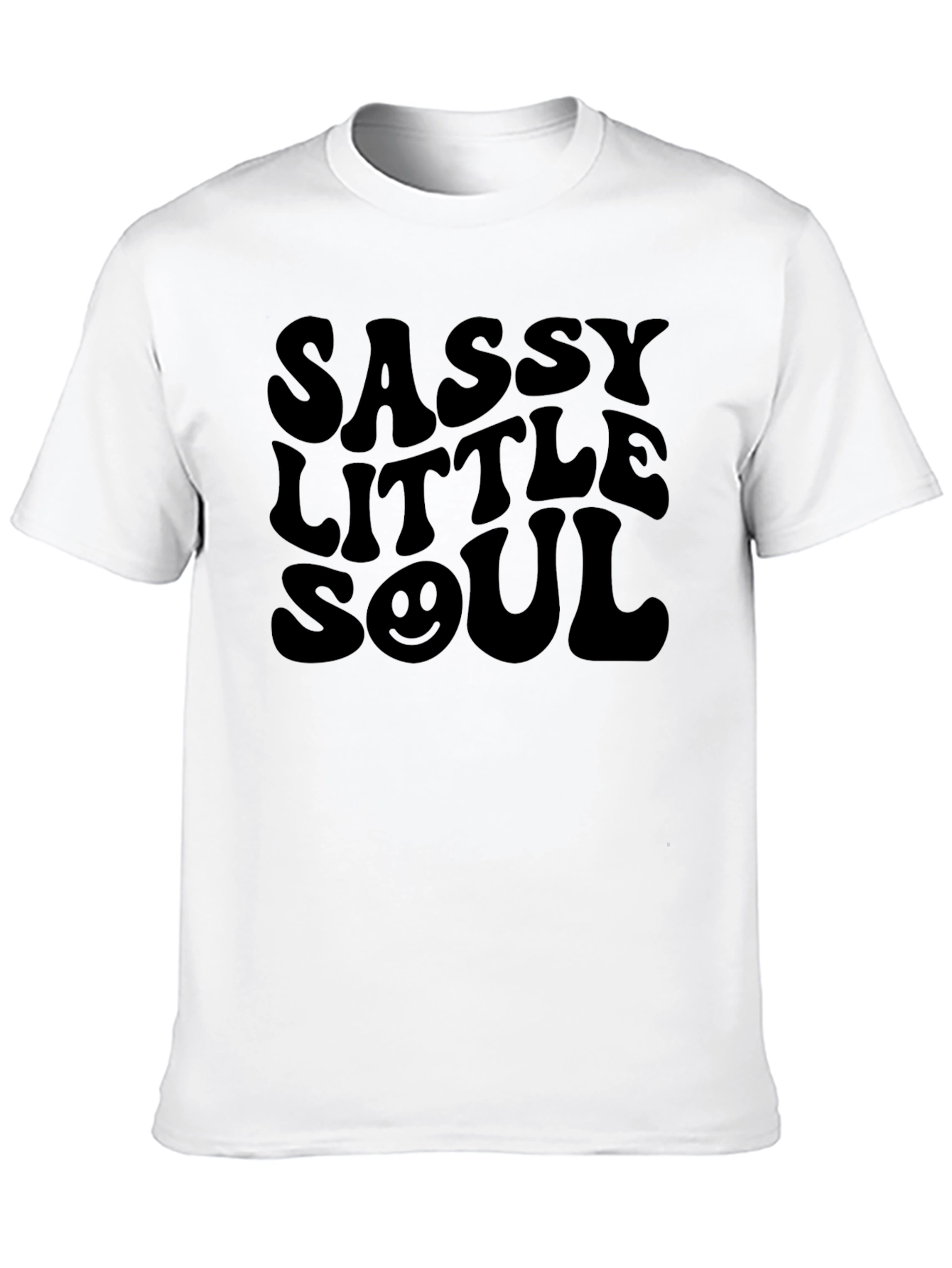 Sassy Little Soul Graphic Tee - Unisex Black T-Shirt