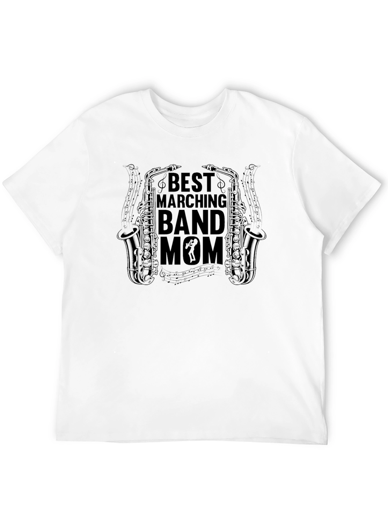 Best Marching Band Mom Graphic Tee