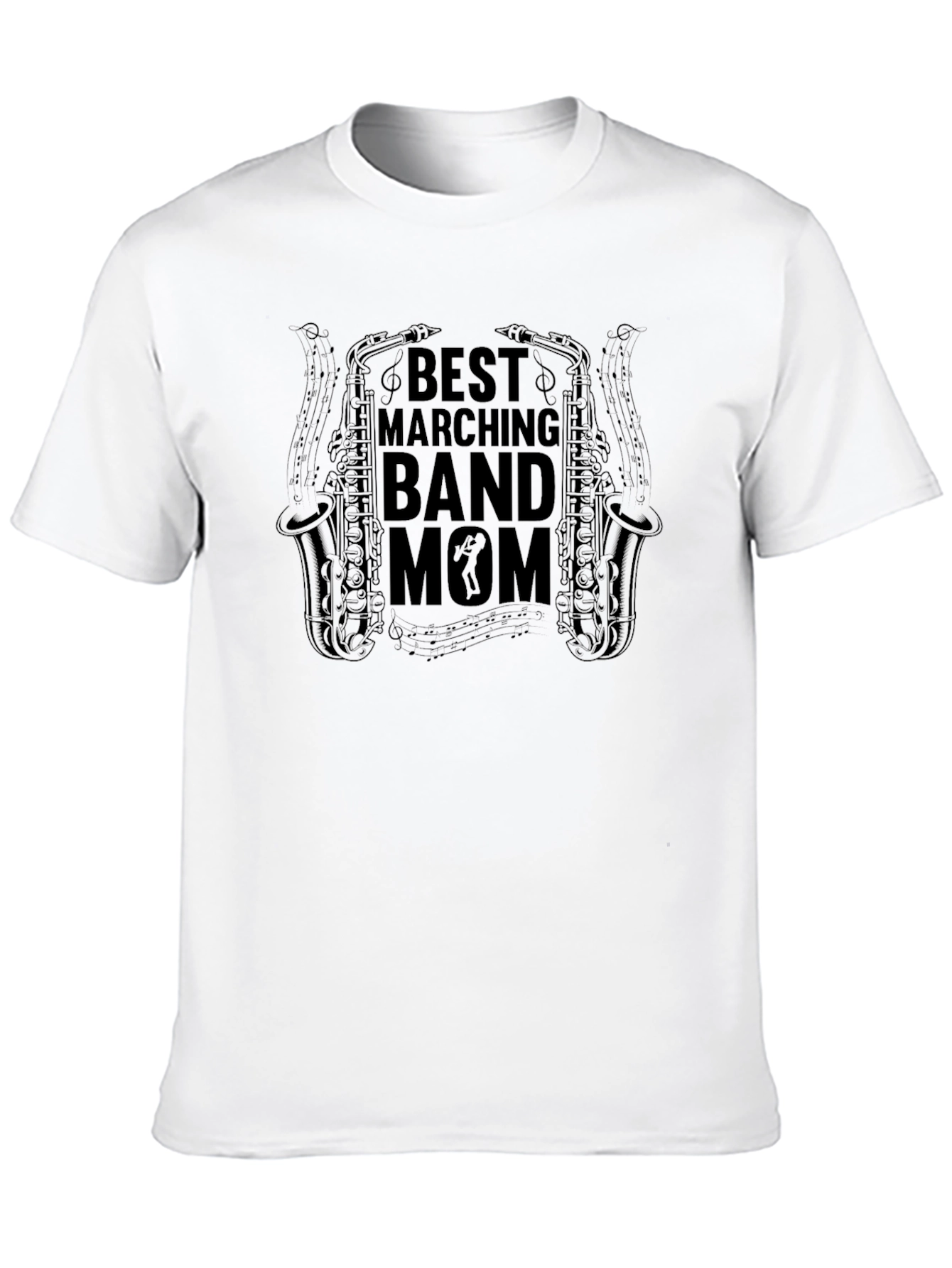Best Marching Band Mom Graphic Tee