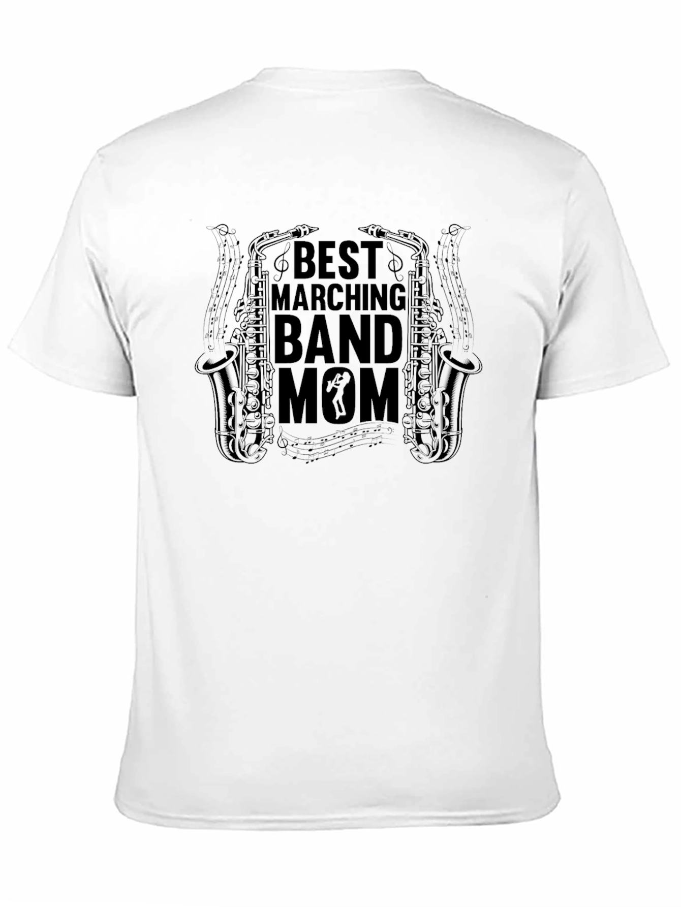 Best Marching Band Mom Graphic Tee