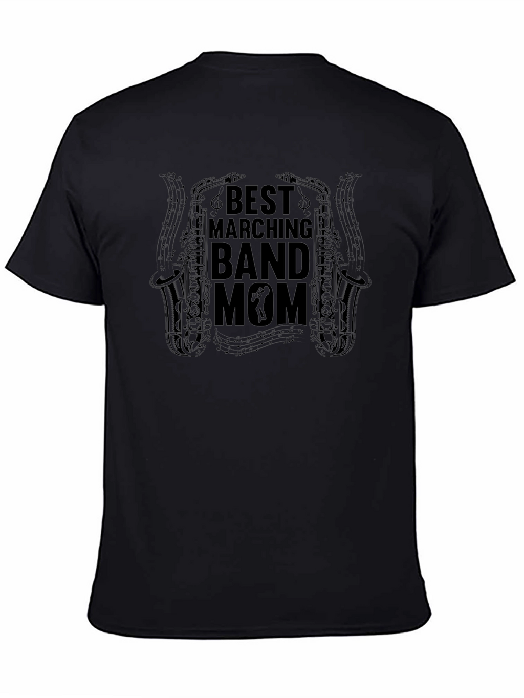 Best Marching Band Mom Graphic Tee