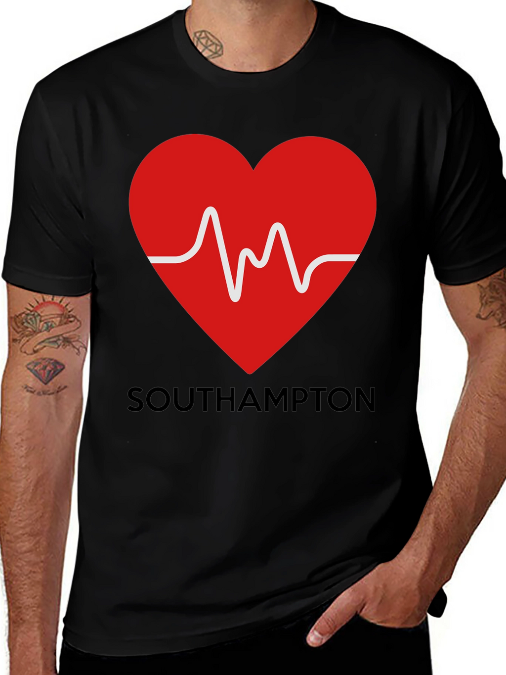 Southampton Heartbeat T-Shirt - Love Southampton!