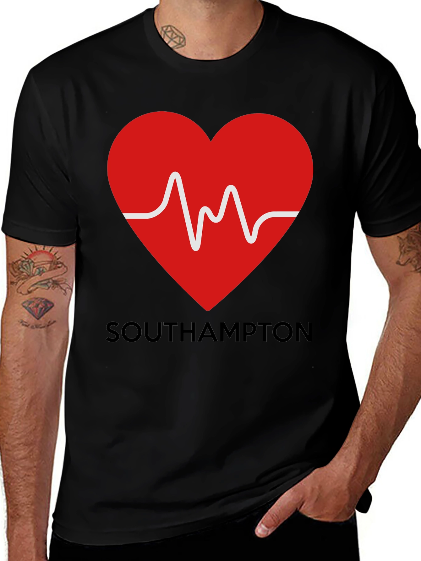 Southampton Heartbeat T-Shirt - Love Southampton!