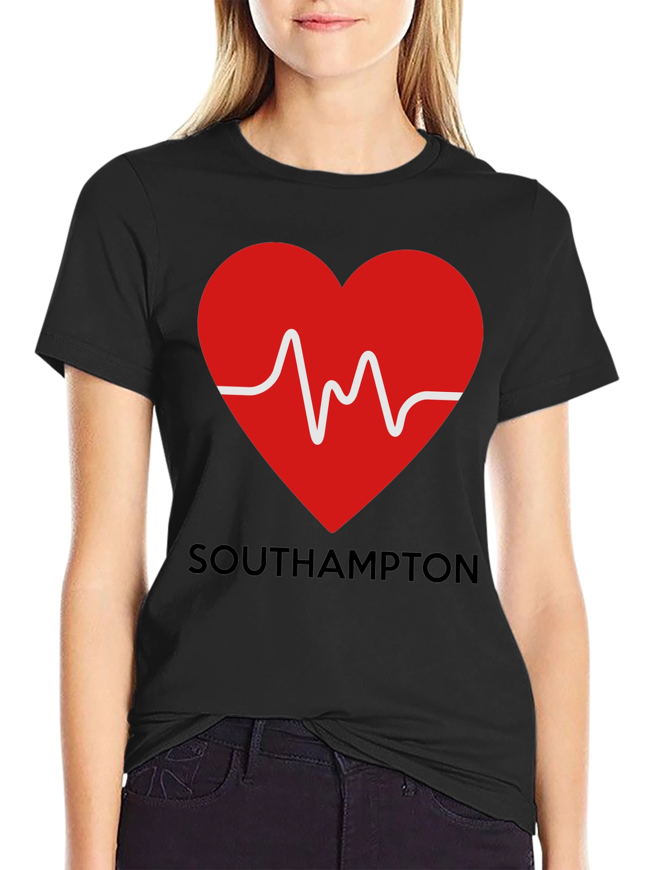 Southampton Heartbeat T-Shirt - Love Southampton!