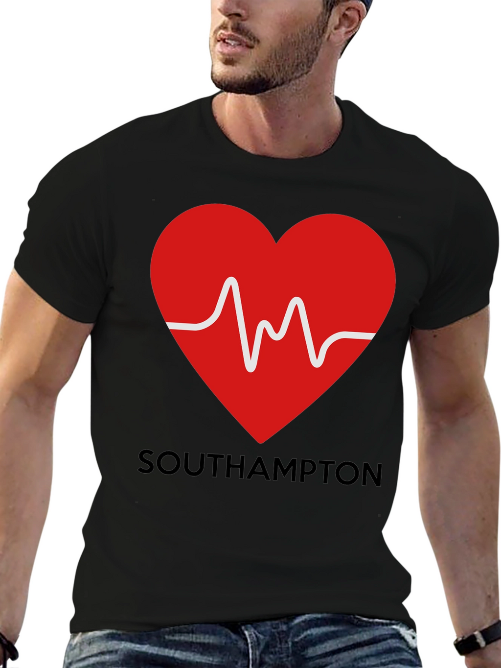 Southampton Heartbeat T-Shirt - Love Southampton!