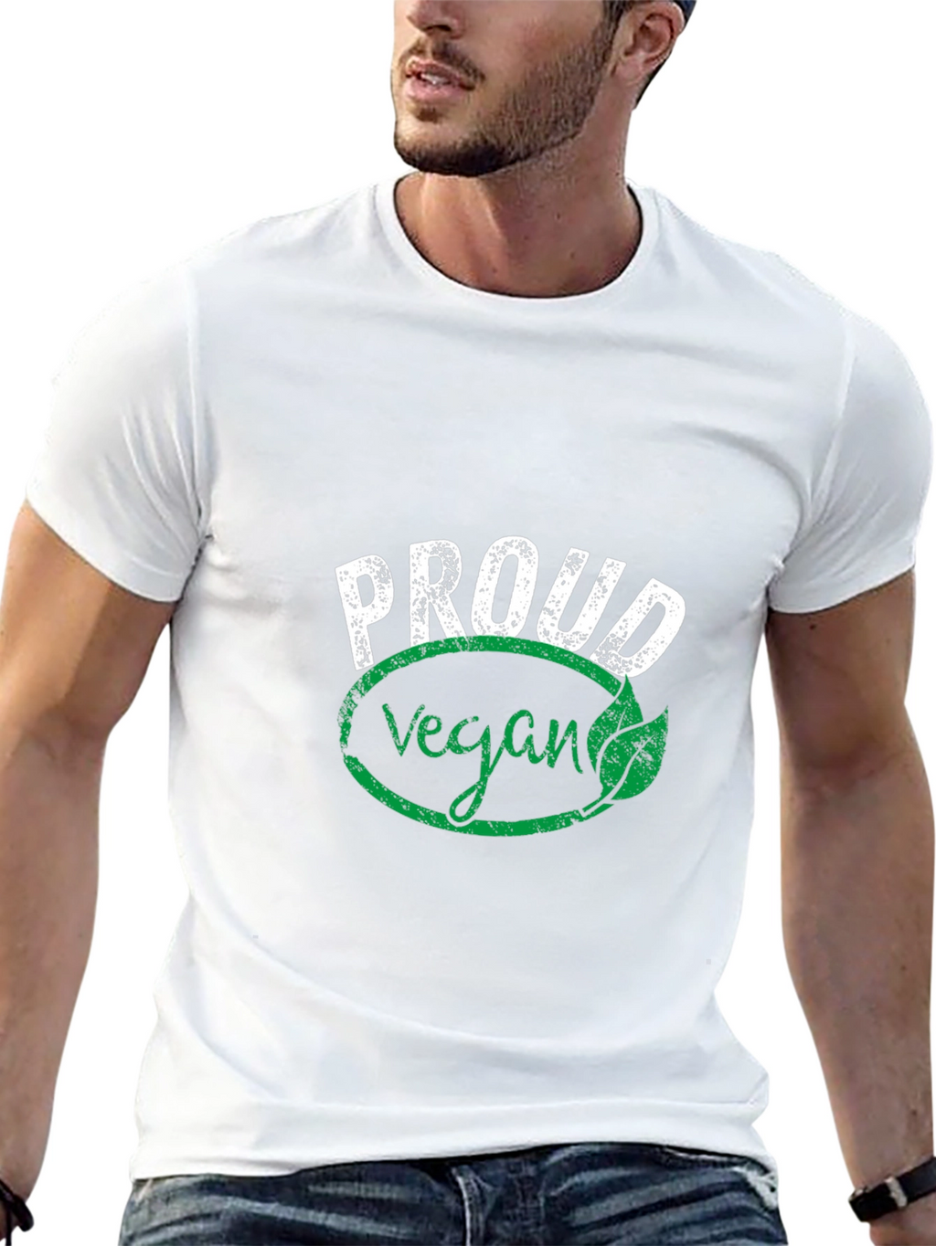 Proud Vegan Graphic Tee - Black Unisex Shirt