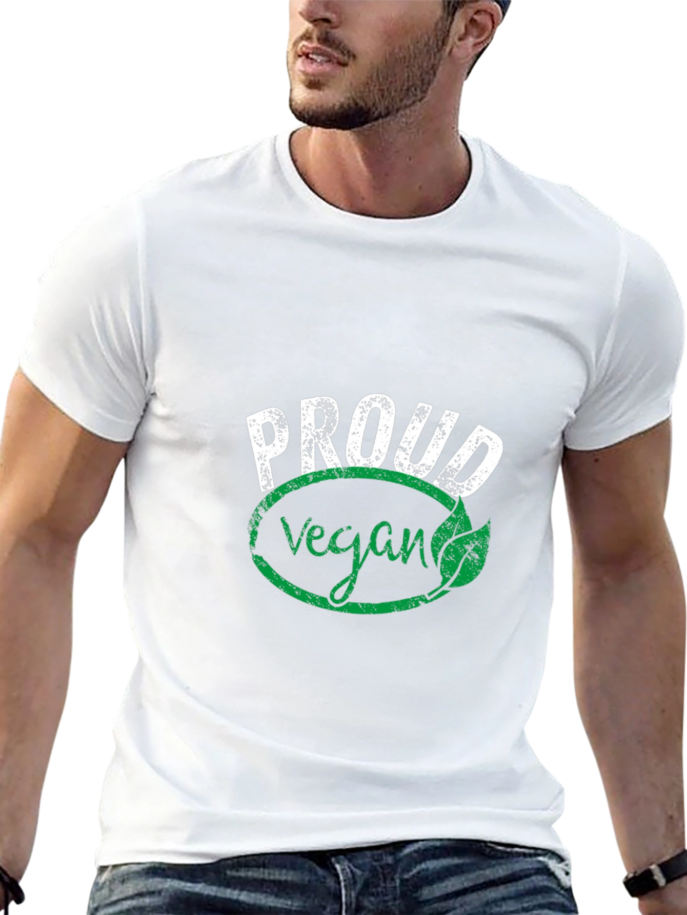 Proud Vegan Graphic Tee - Black Unisex Shirt