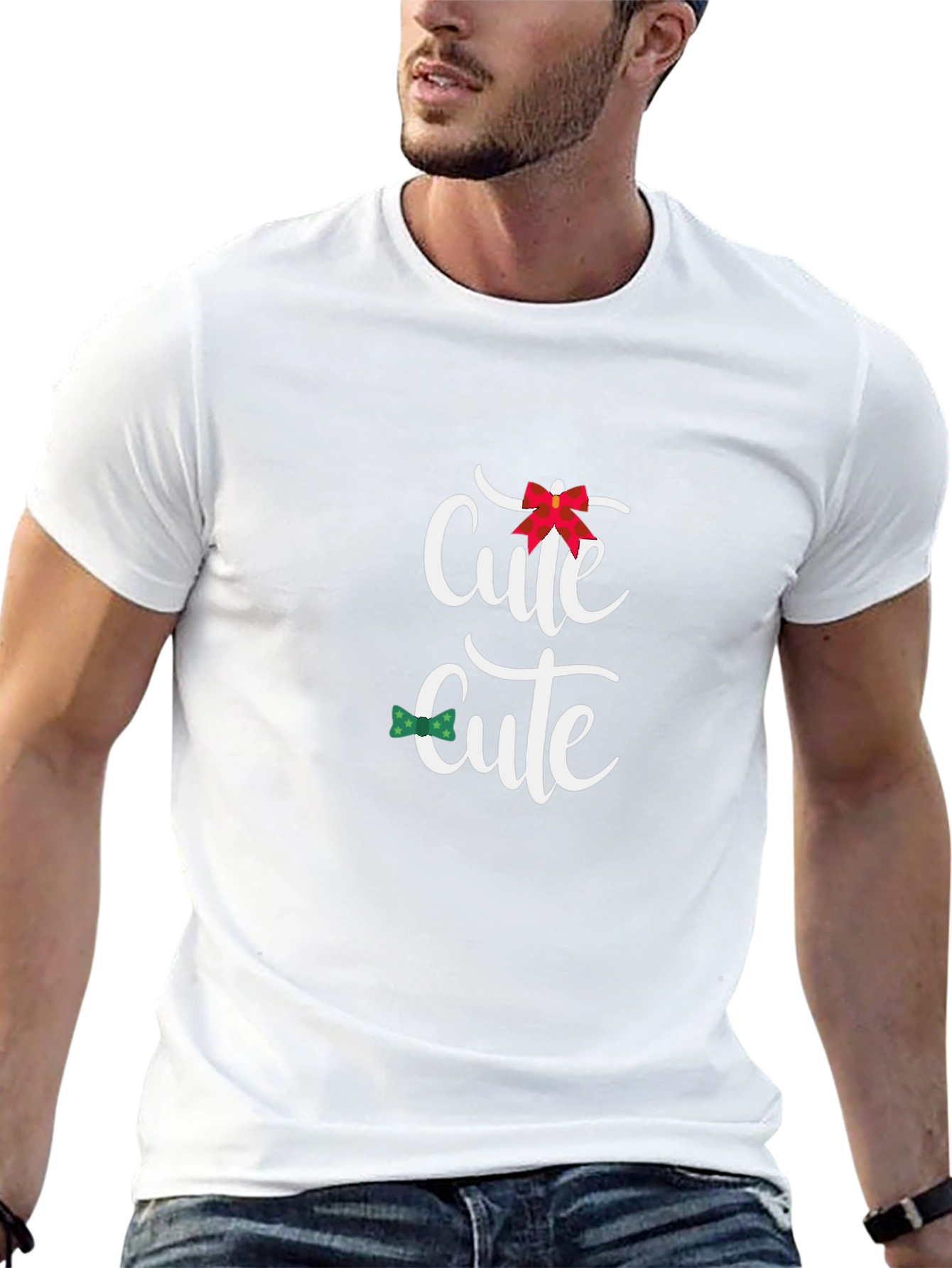 Cute Design Black T-Shirt