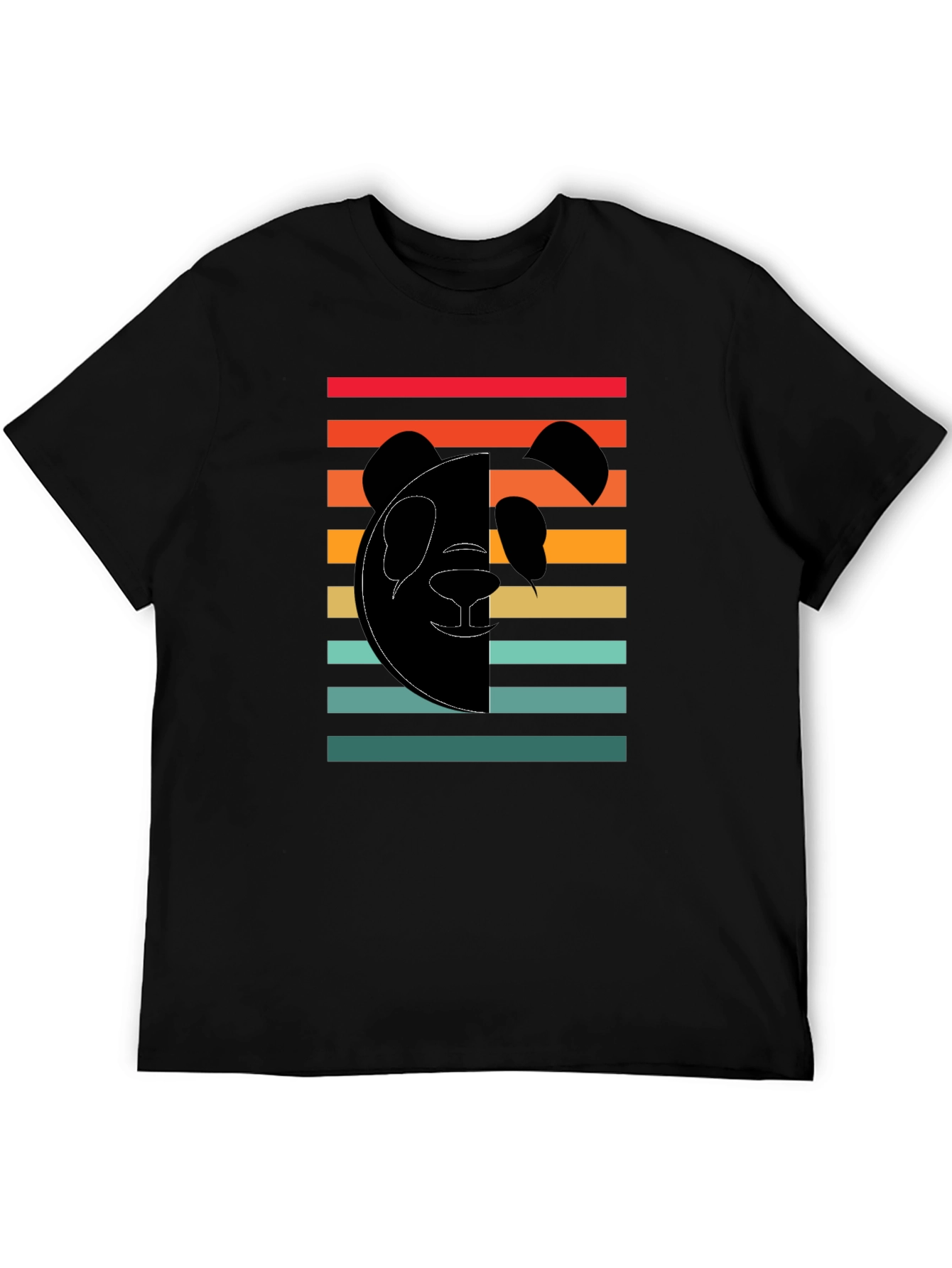 Retro Panda Graphic Tee