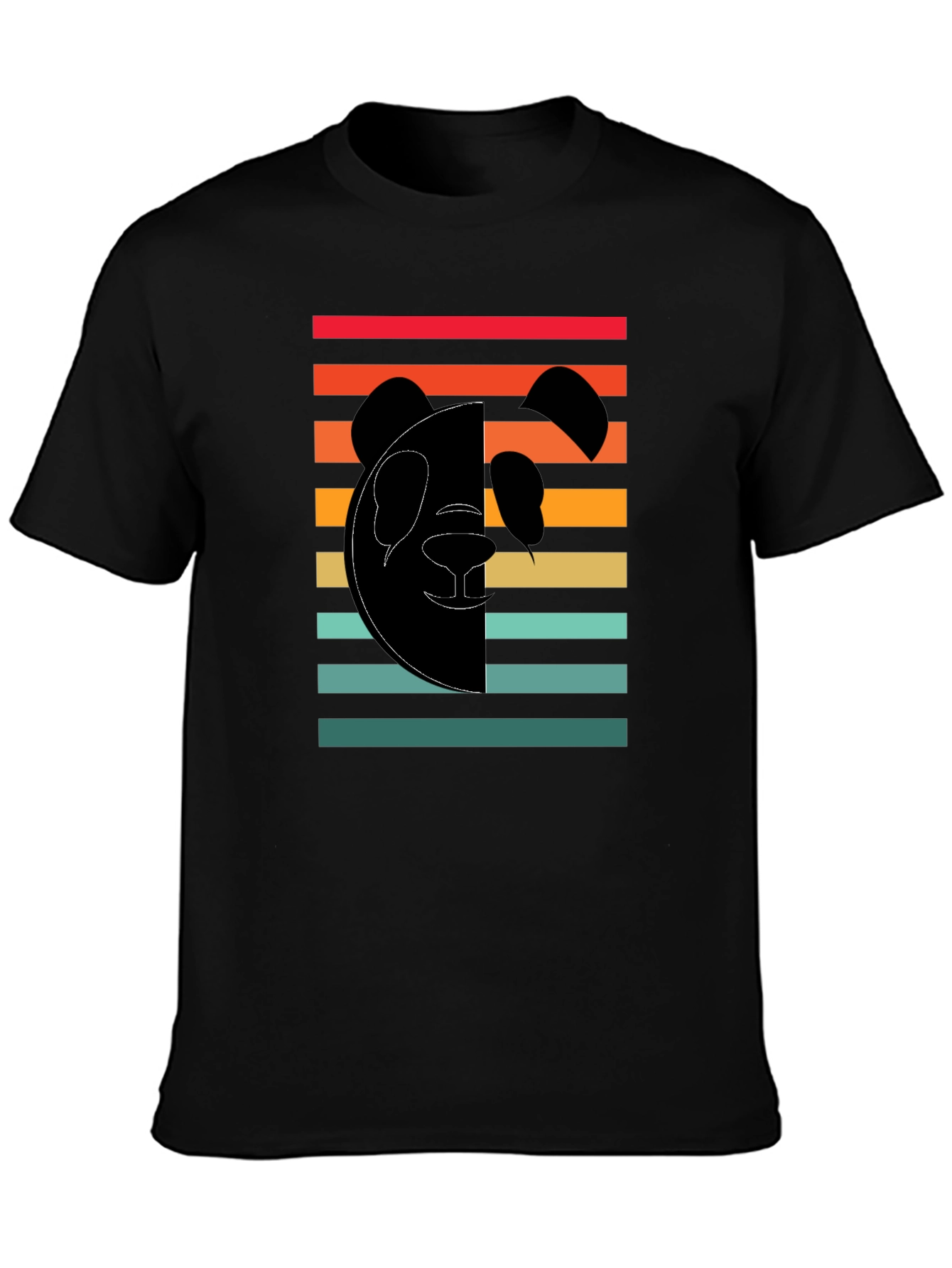 Retro Panda Graphic Tee