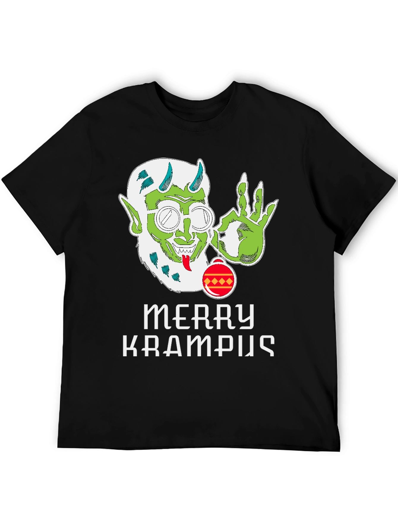 Merry Krampus Holiday T-Shirt