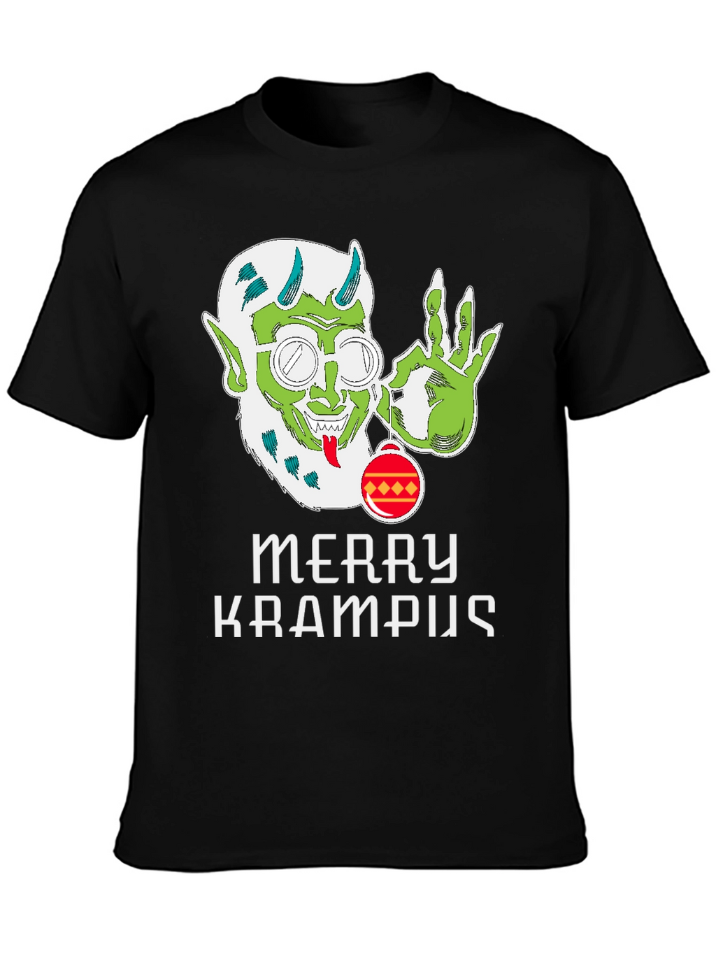 Merry Krampus Holiday T-Shirt