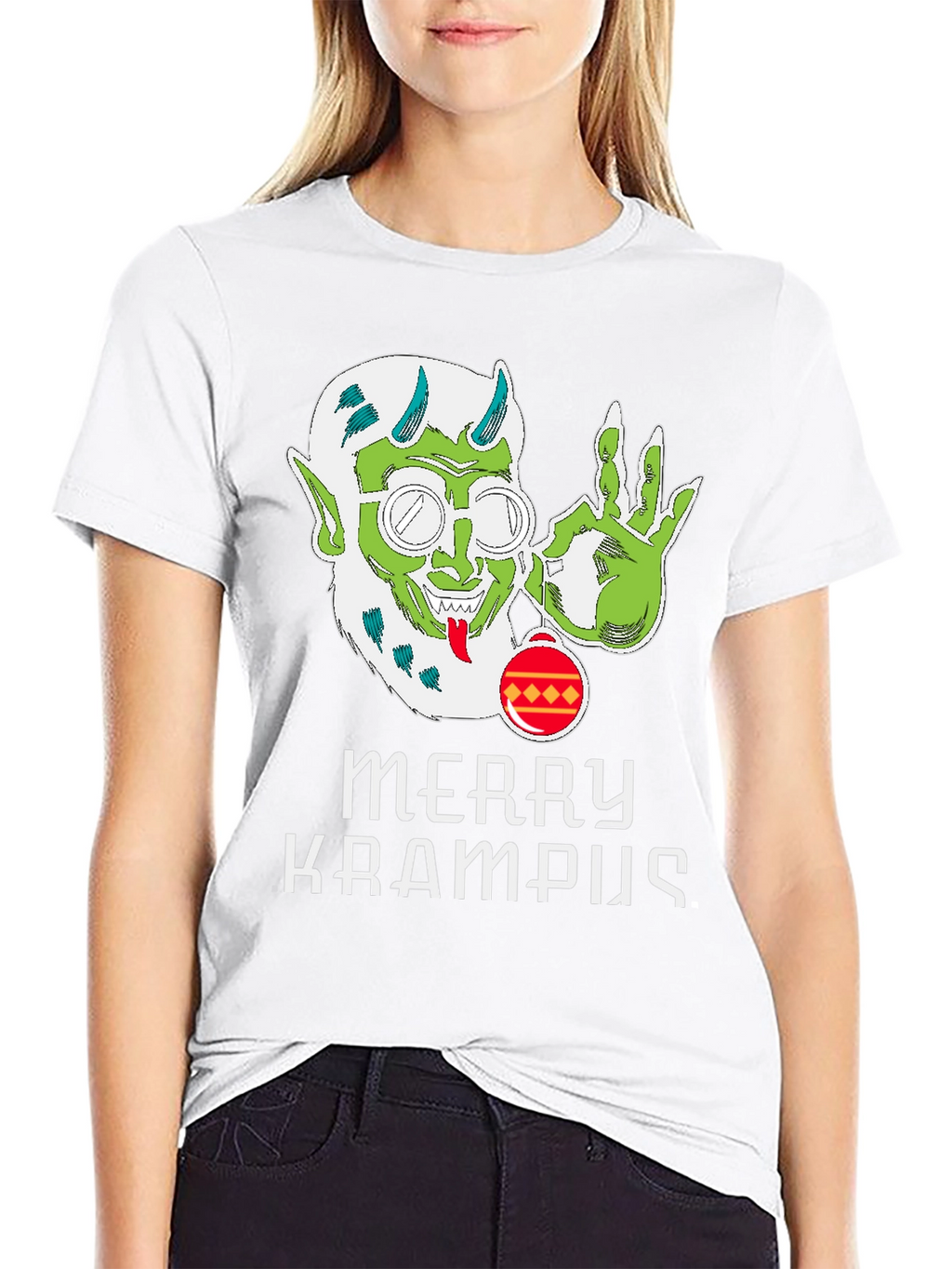 Merry Krampus Holiday T-Shirt