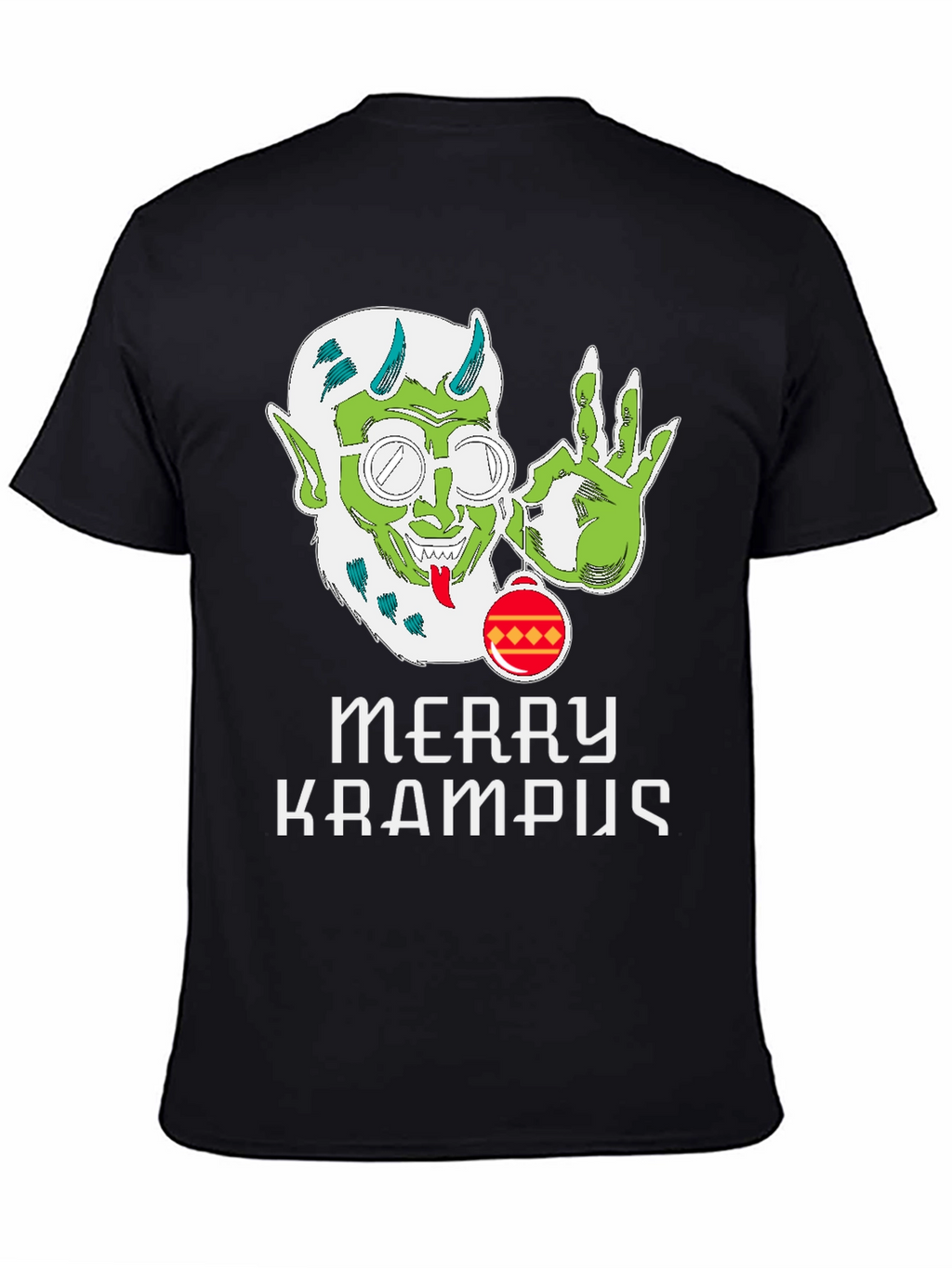 Merry Krampus Holiday T-Shirt