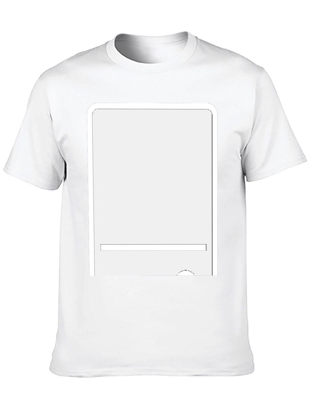 Modern Black T-Shirt with Graphic