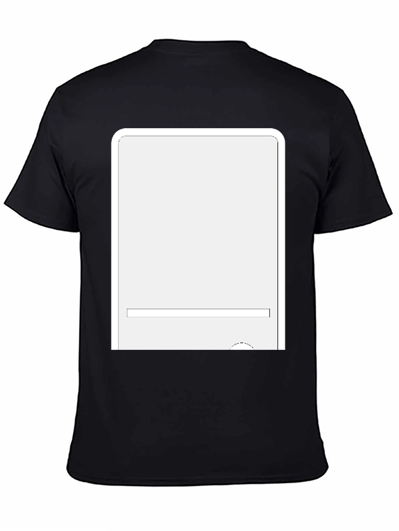 Modern Black T-Shirt with Graphic