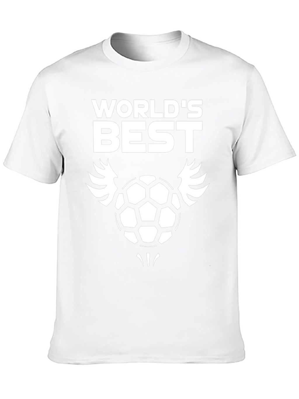Worlds Best Soccer T-Shirt - Black Graphic Tee