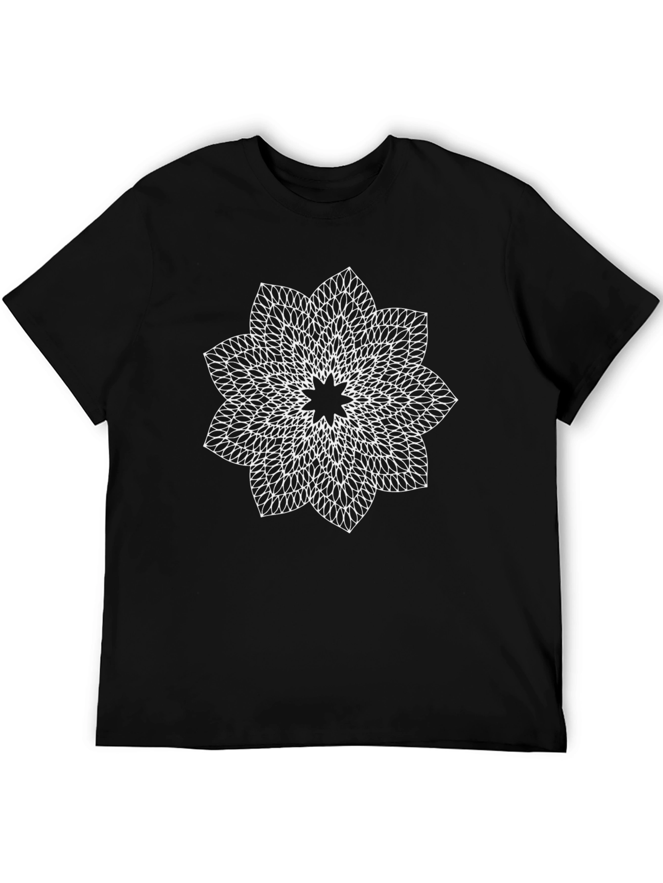 Geometric Mandala Graphic Tee
