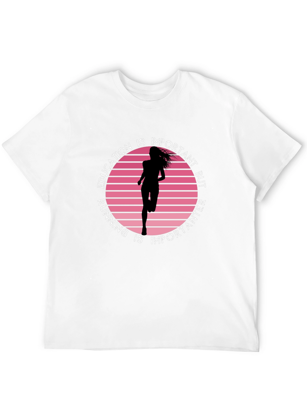 Education Running Graphic Tee