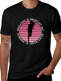 Education Running Graphic Tee