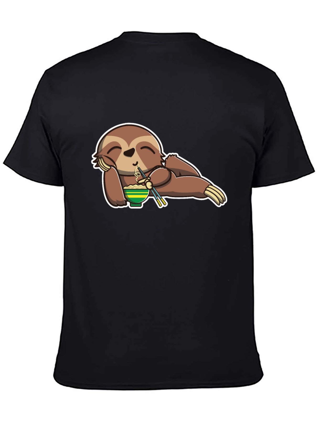 Sloth Ramen Lover T-Shirt - Relaxed & Fun!