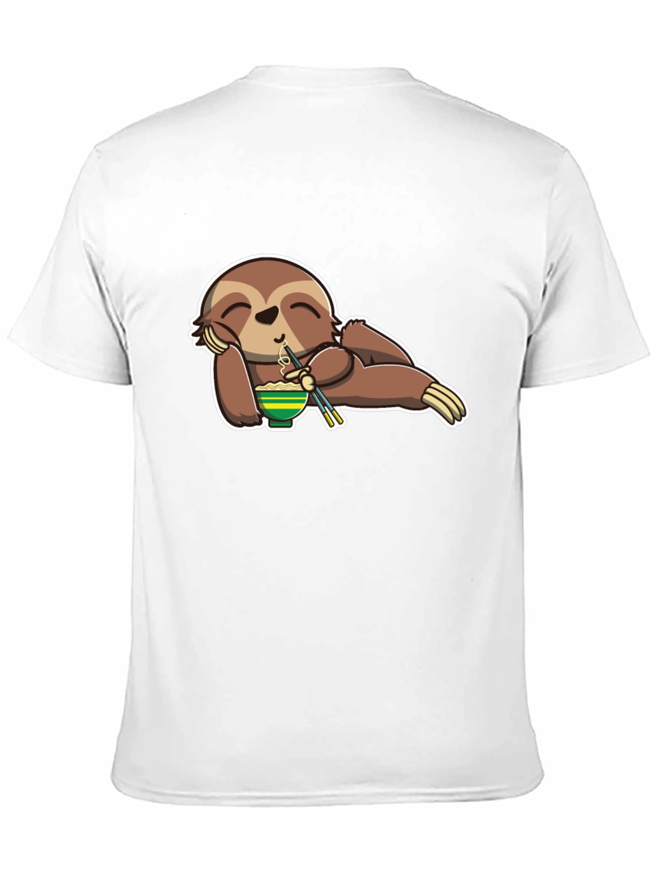 Sloth Ramen Lover T-Shirt - Relaxed & Fun!