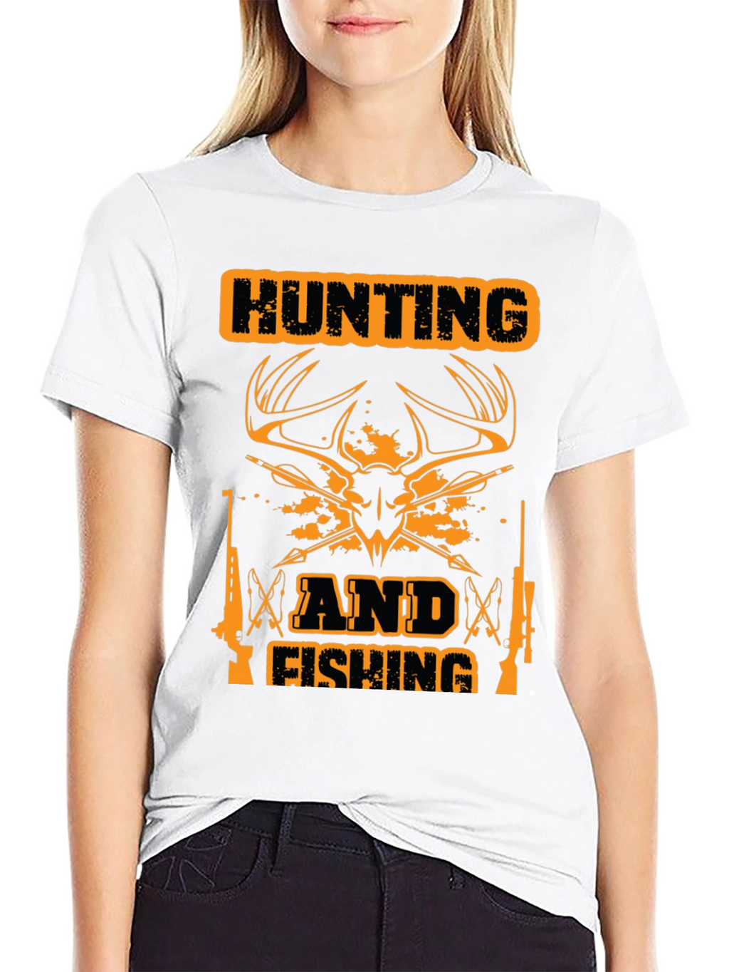 Hunting & Fishing Graphic Tee - Outdoorsman Apparel