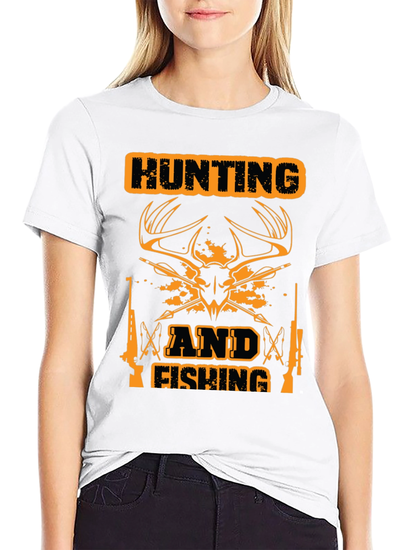 Hunting & Fishing Graphic Tee - Outdoorsman Apparel