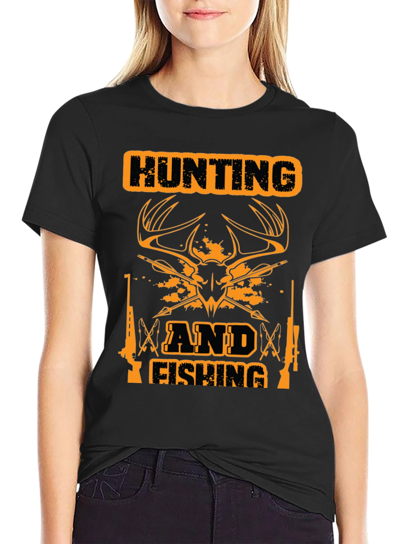 Hunting & Fishing Graphic Tee - Outdoorsman Apparel