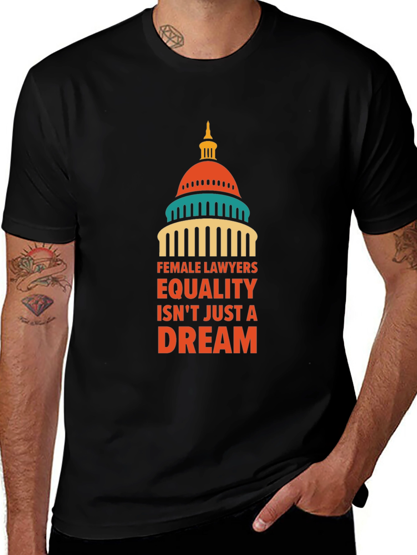 Female Lawyers Equality T-Shirt - Dream Edition