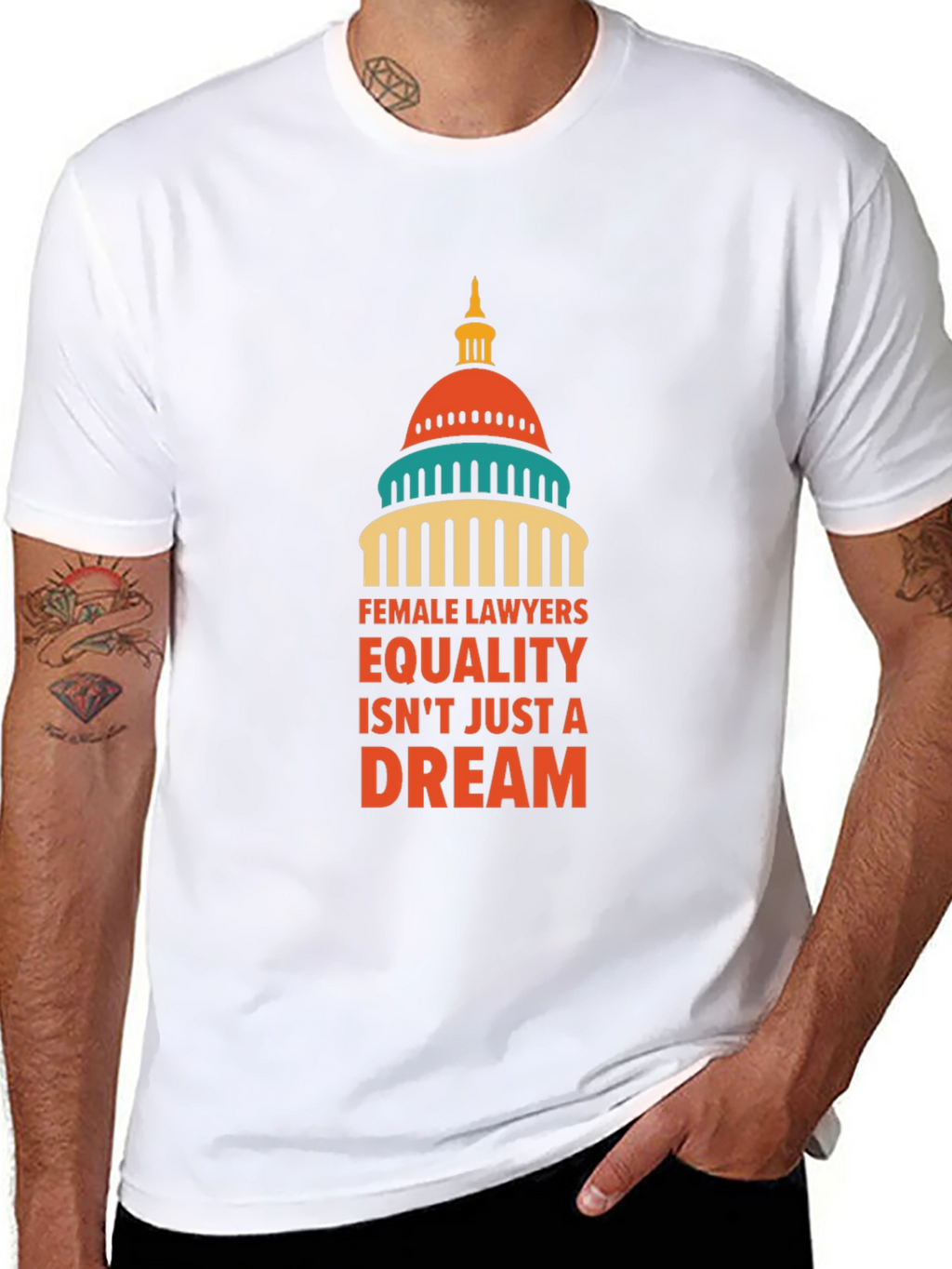 Female Lawyers Equality T-Shirt - Dream Edition