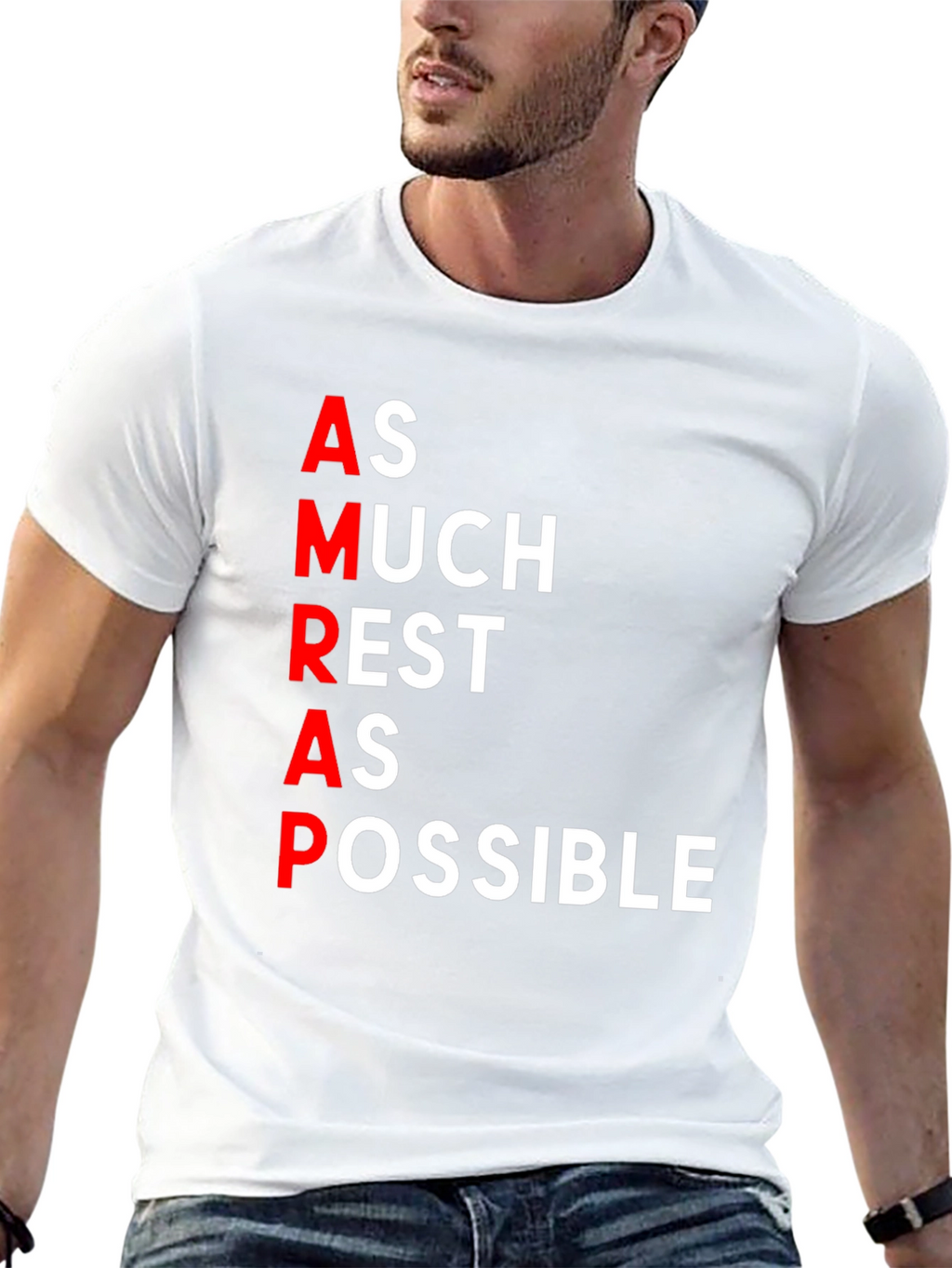 AMRAP T-Shirt - As Much Rest As Possible