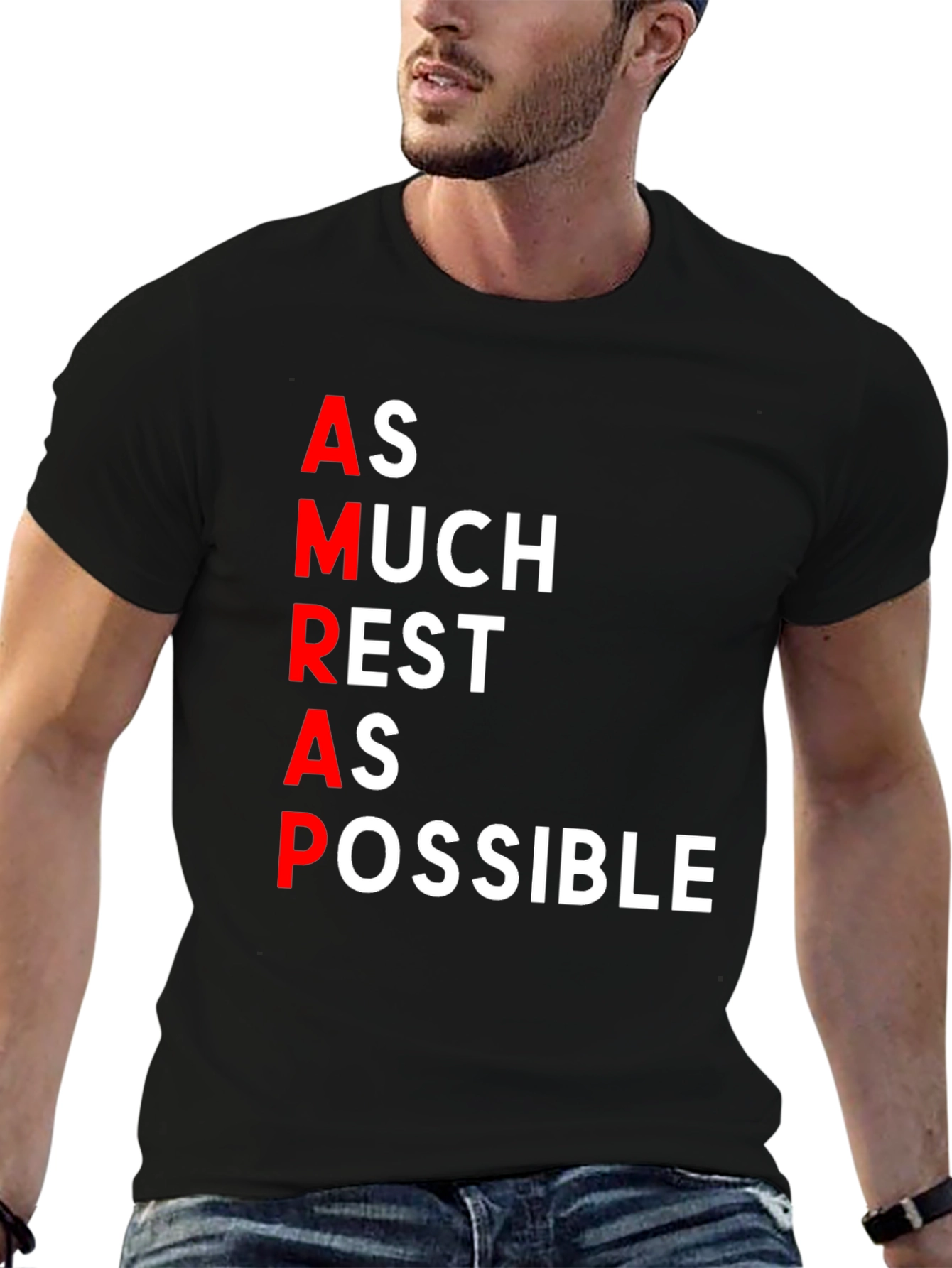 AMRAP T-Shirt - As Much Rest As Possible