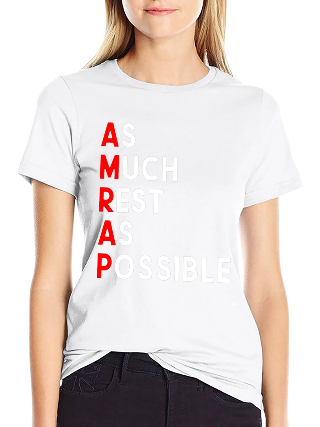 AMRAP T-Shirt - As Much Rest As Possible