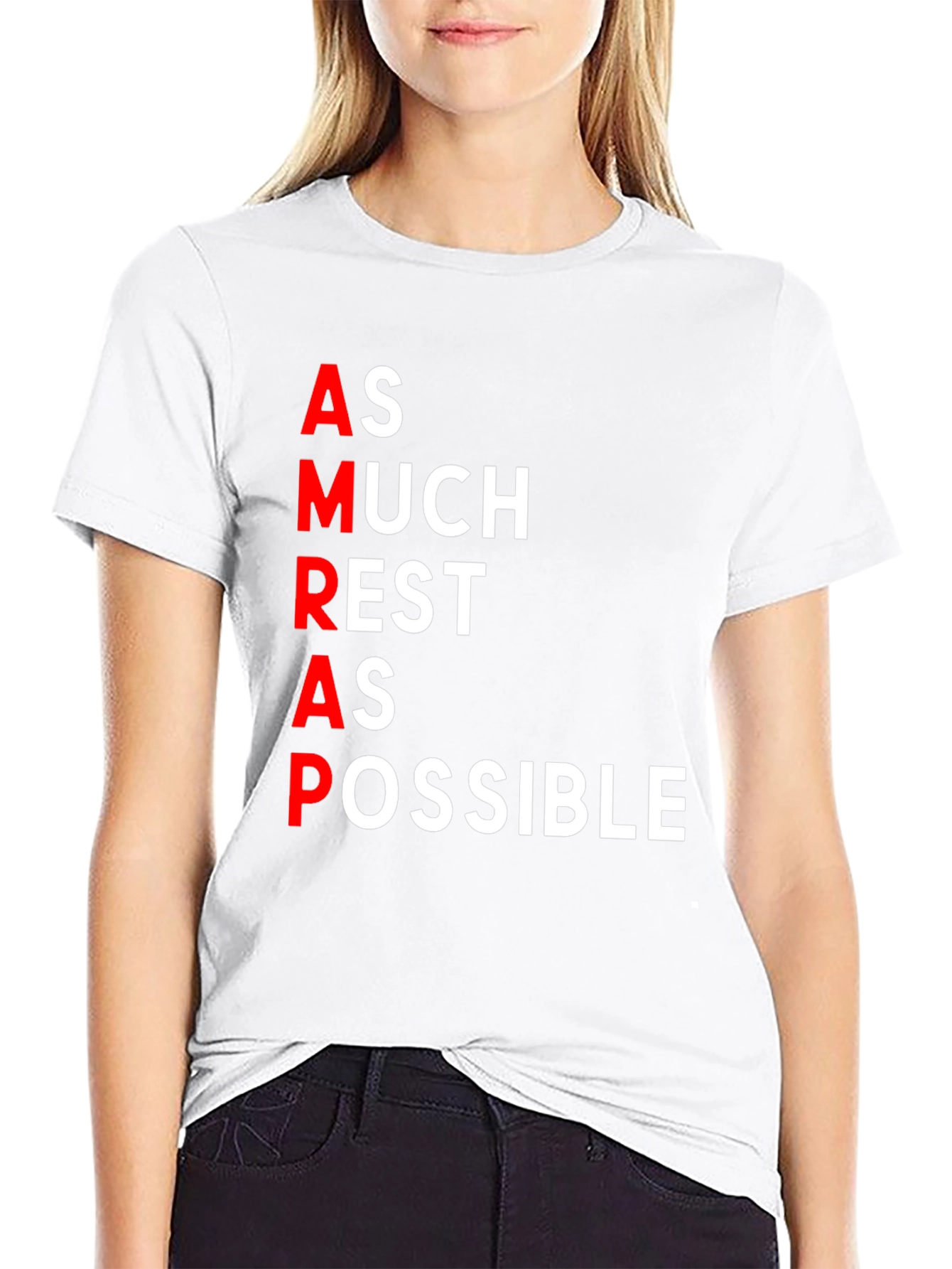 AMRAP T-Shirt - As Much Rest As Possible