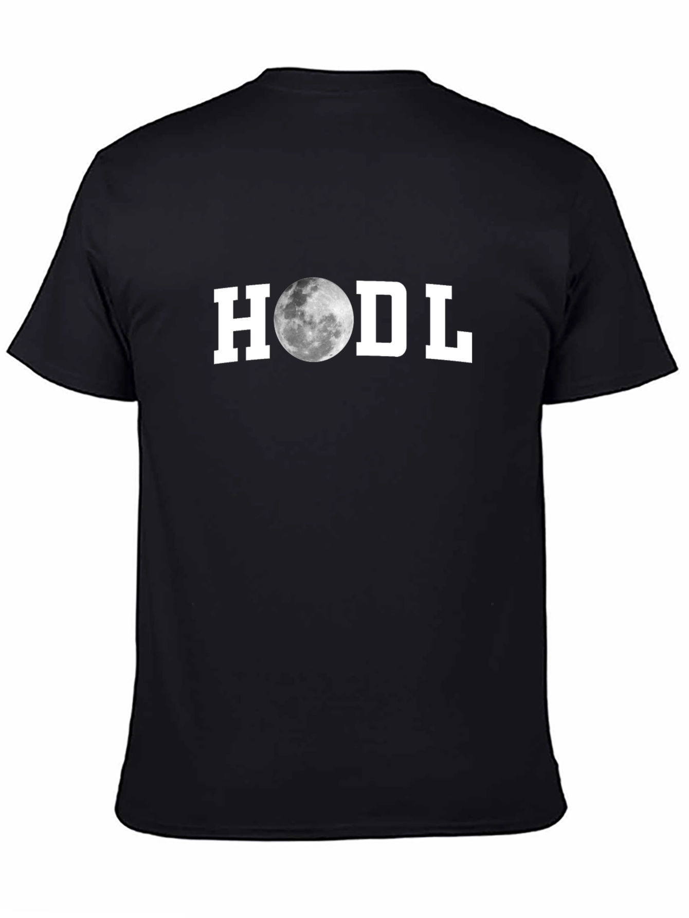 HODL Moon Graphic T-Shirt - Crypto Investor Tee