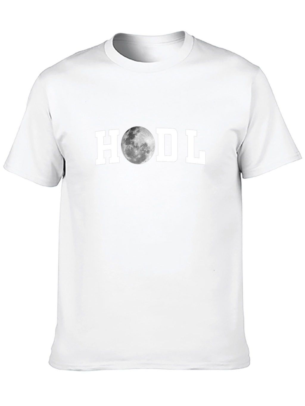 HODL Moon Graphic T-Shirt - Crypto Investor Tee