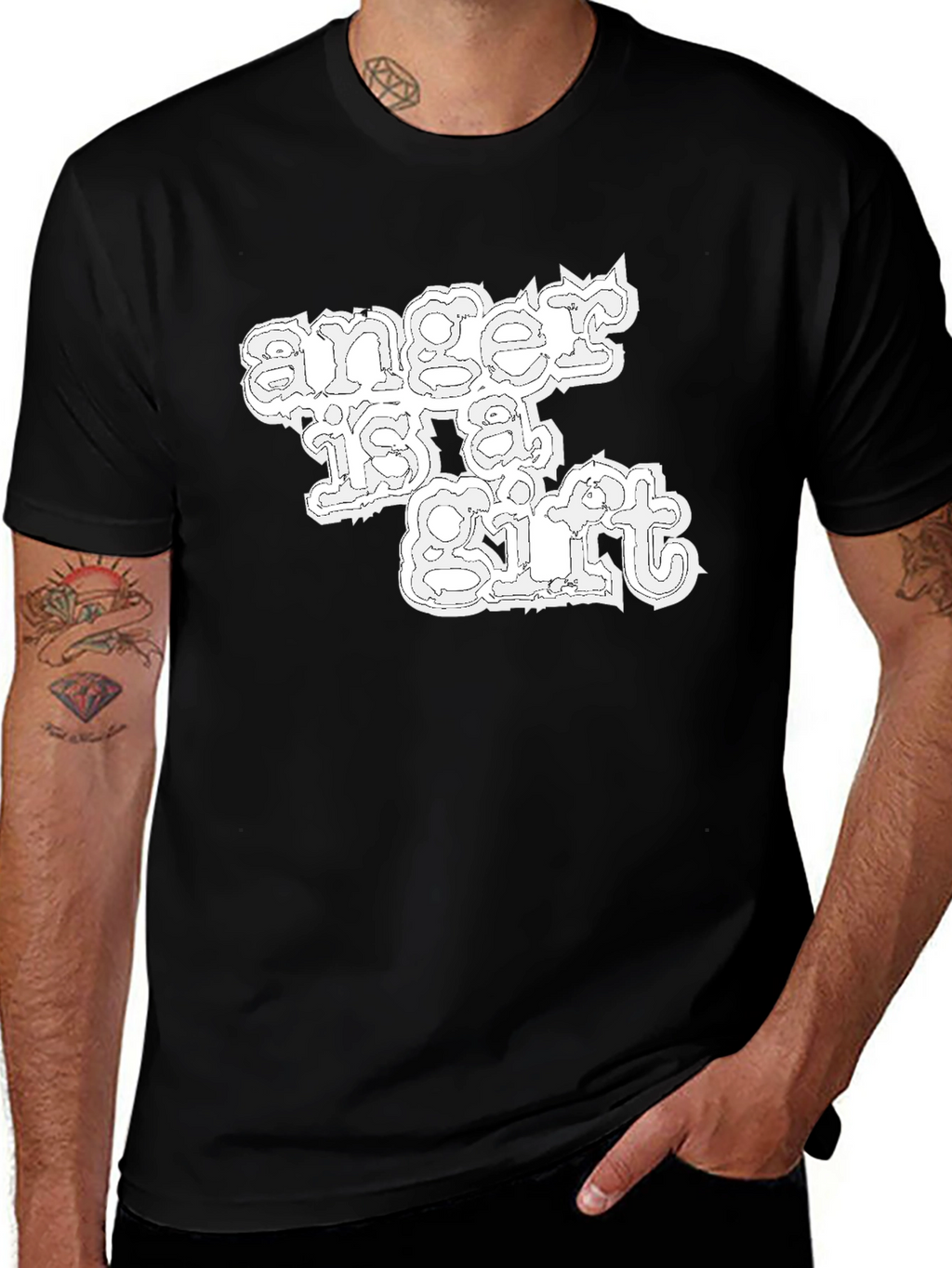 Anger is a Gift Graphic T-Shirt