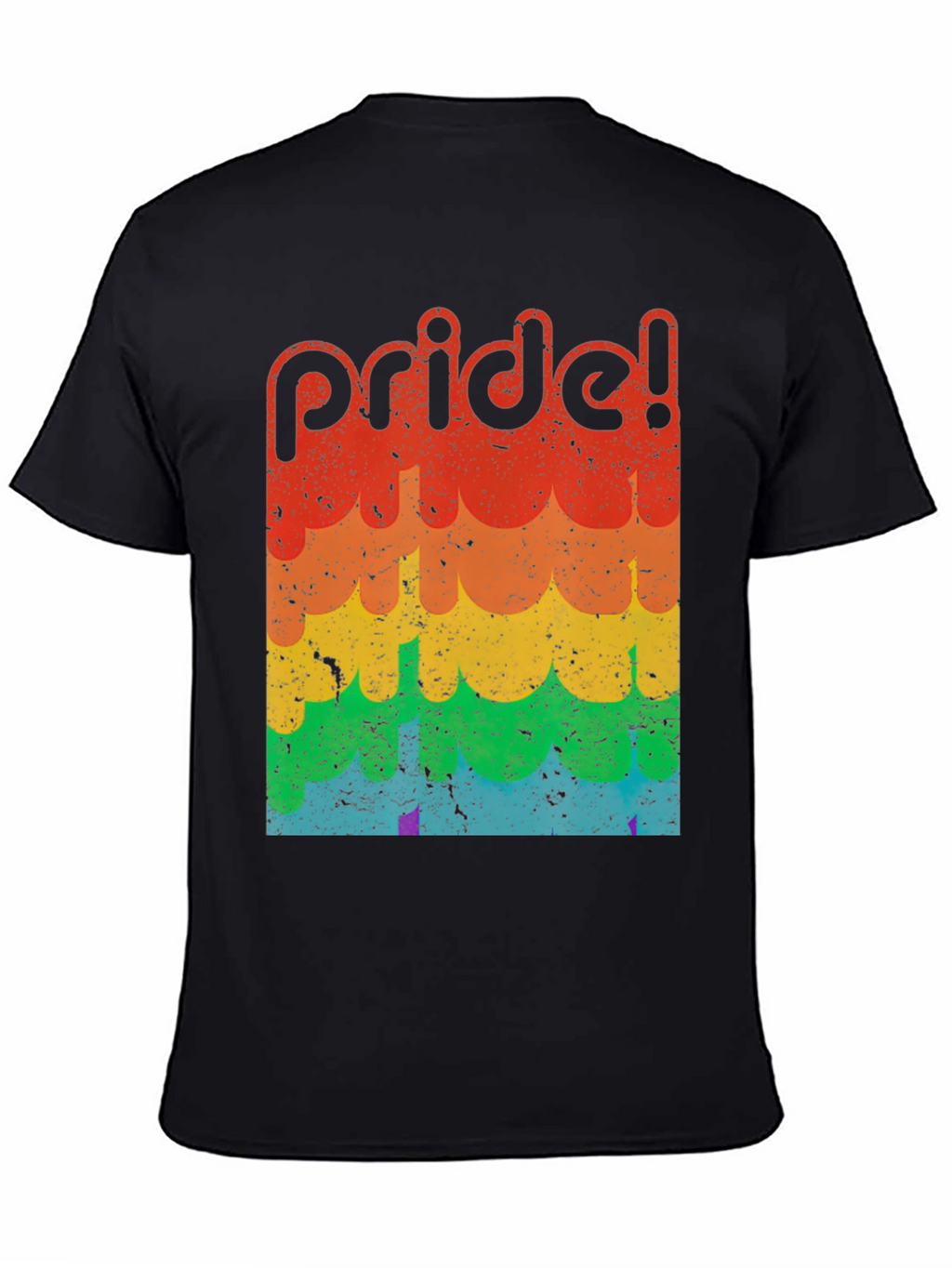 Retro Pride T-Shirt - LGBTQ+ Rainbow Tee
