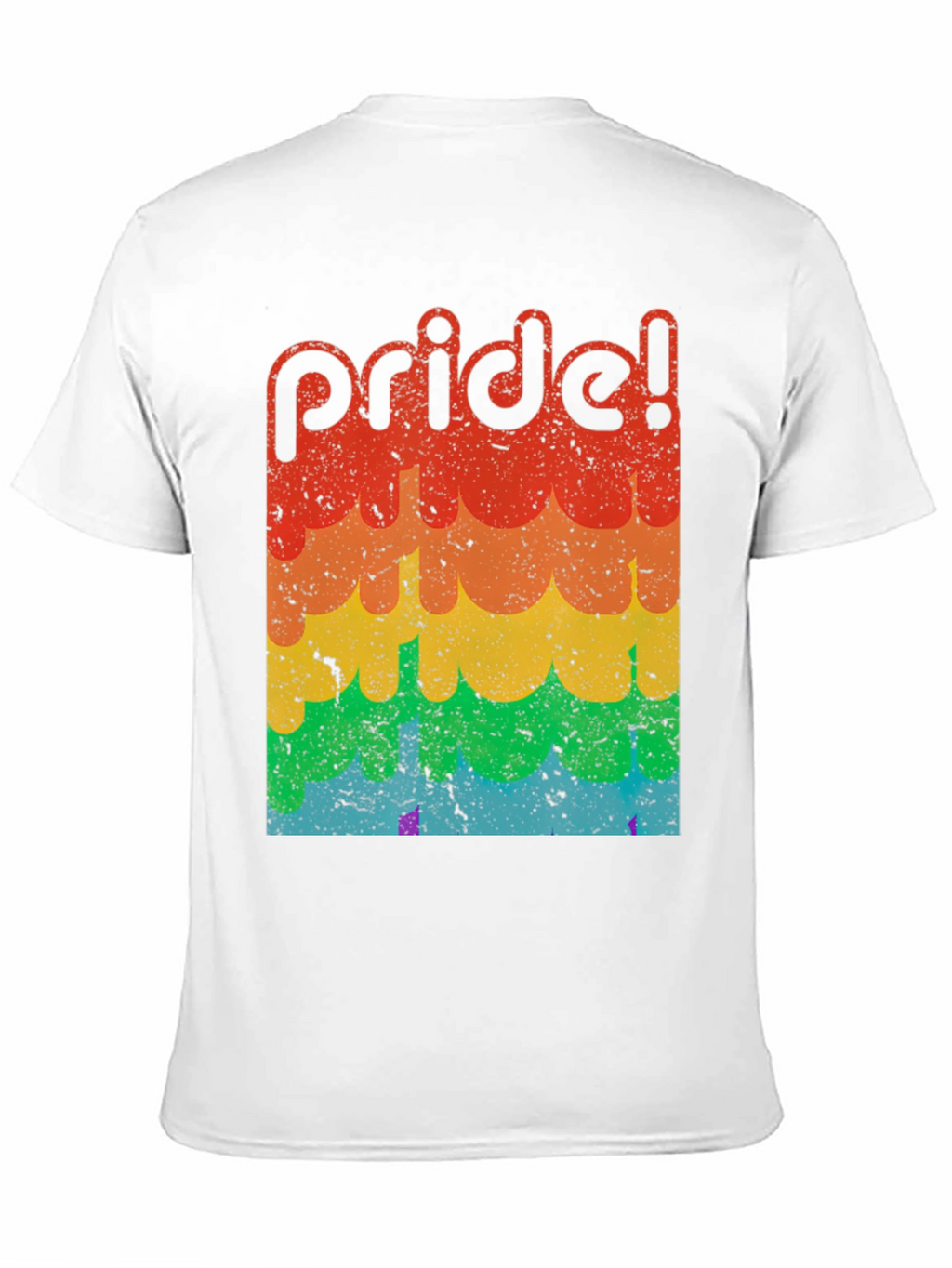 Retro Pride T-Shirt - LGBTQ+ Rainbow Tee