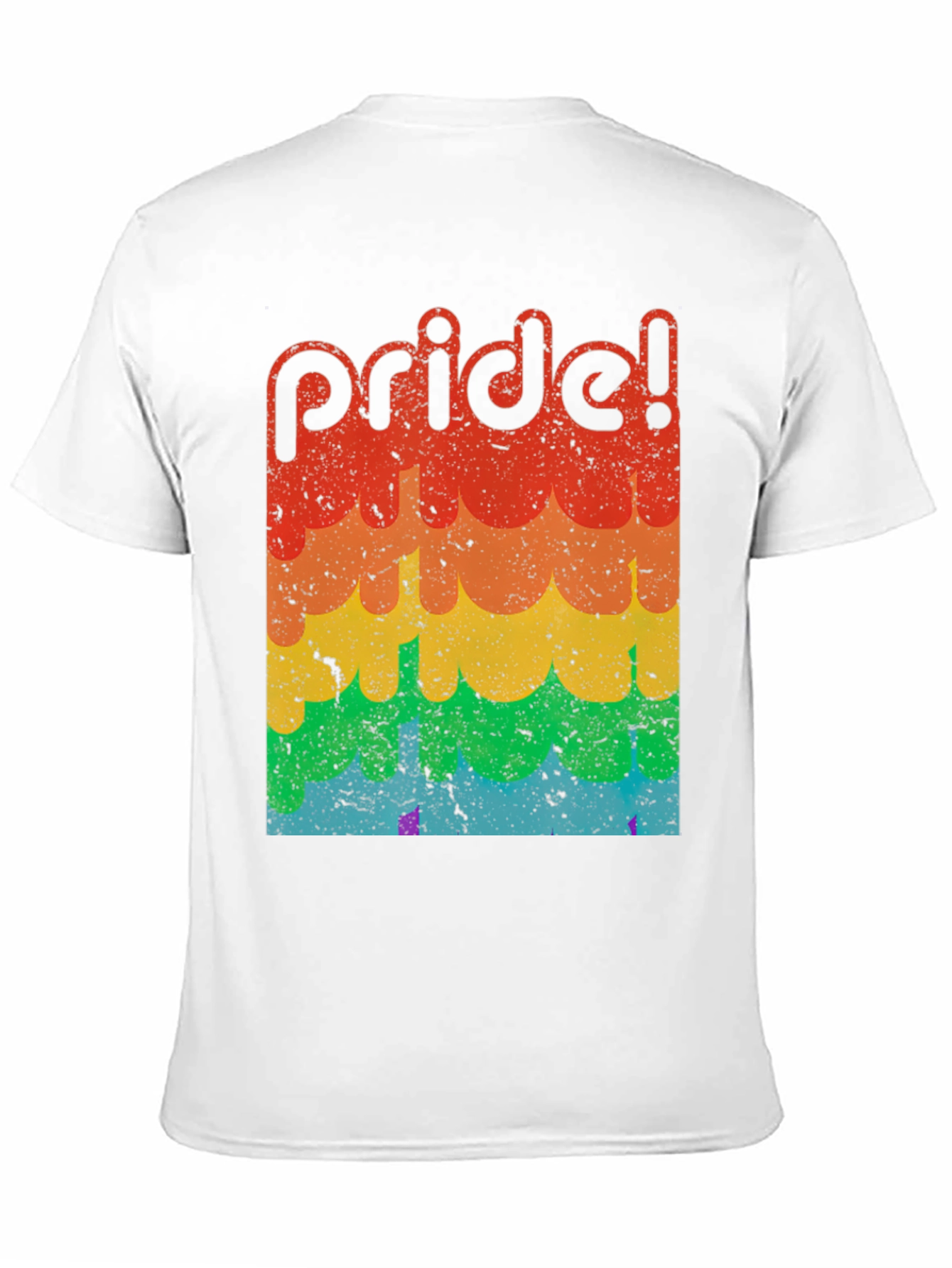 Retro Pride T-Shirt - LGBTQ+ Rainbow Tee