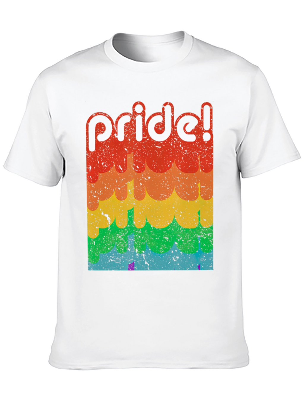 Retro Pride T-Shirt - LGBTQ+ Rainbow Tee