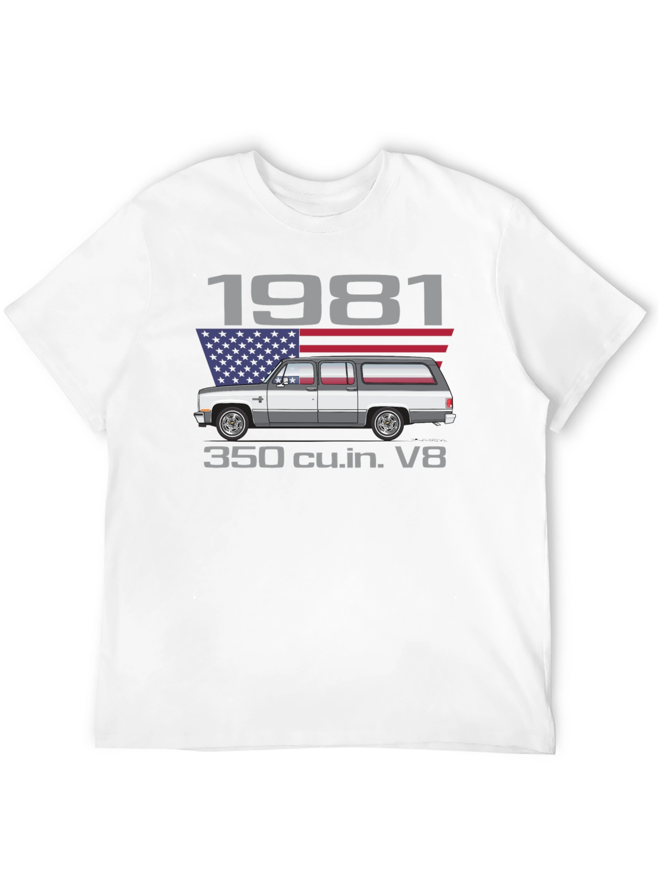 1981 Chevrolet Suburban T-Shirt - Classic American Truck