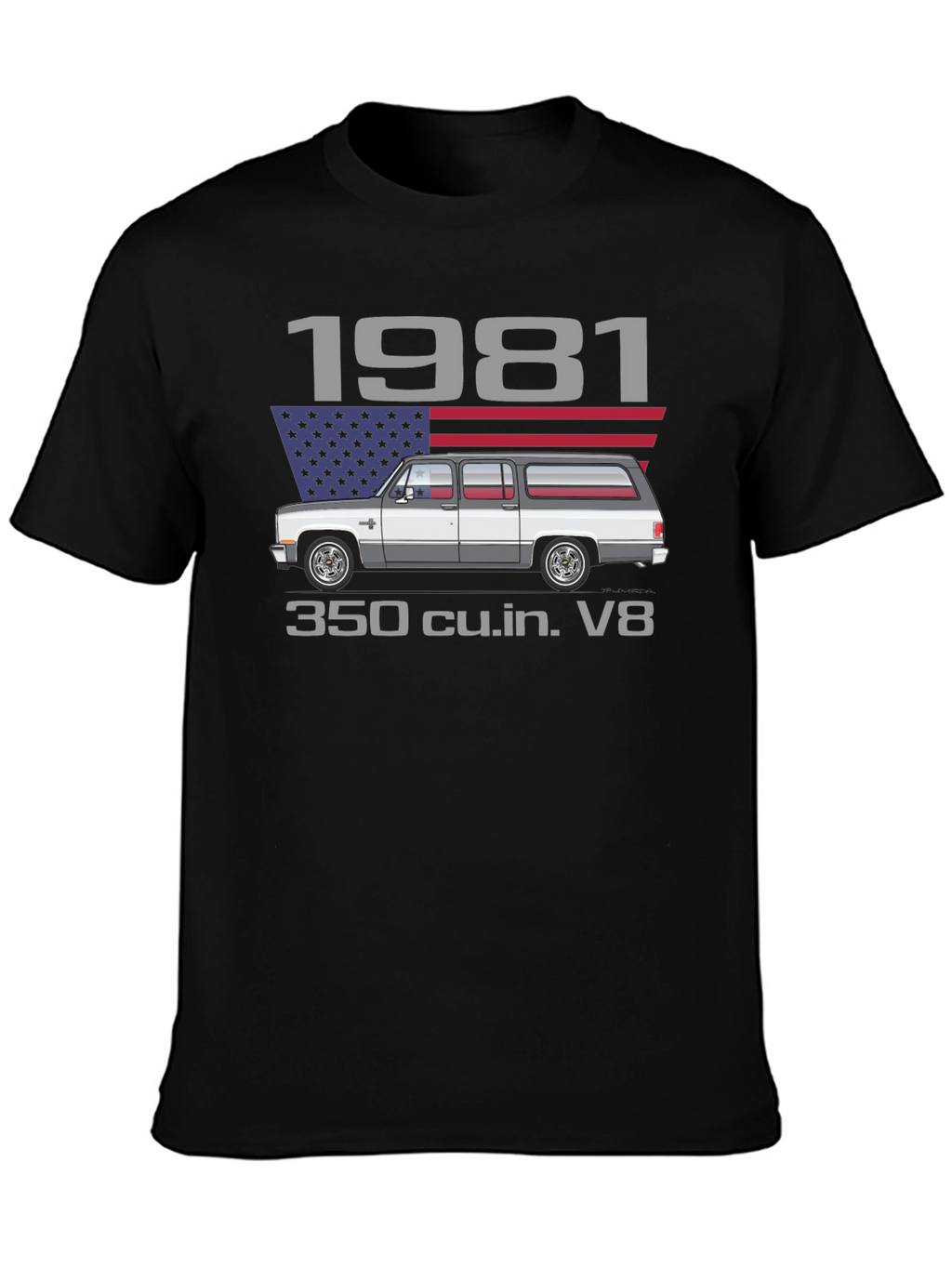 1981 Chevrolet Suburban T-Shirt - Classic American Truck