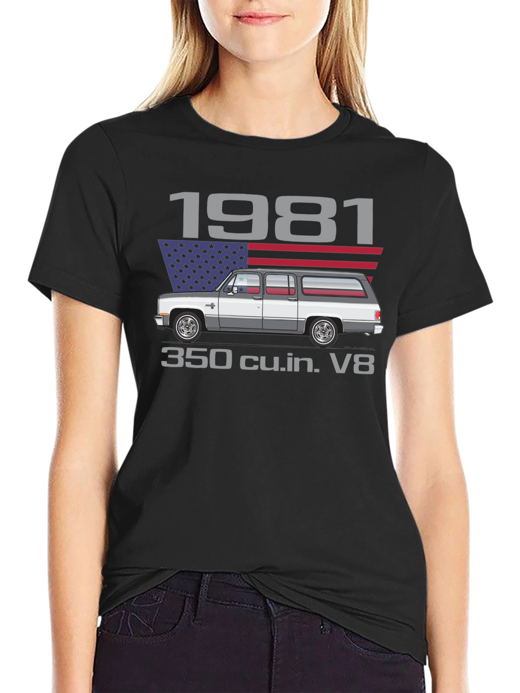 1981 Chevrolet Suburban T-Shirt - Classic American Truck