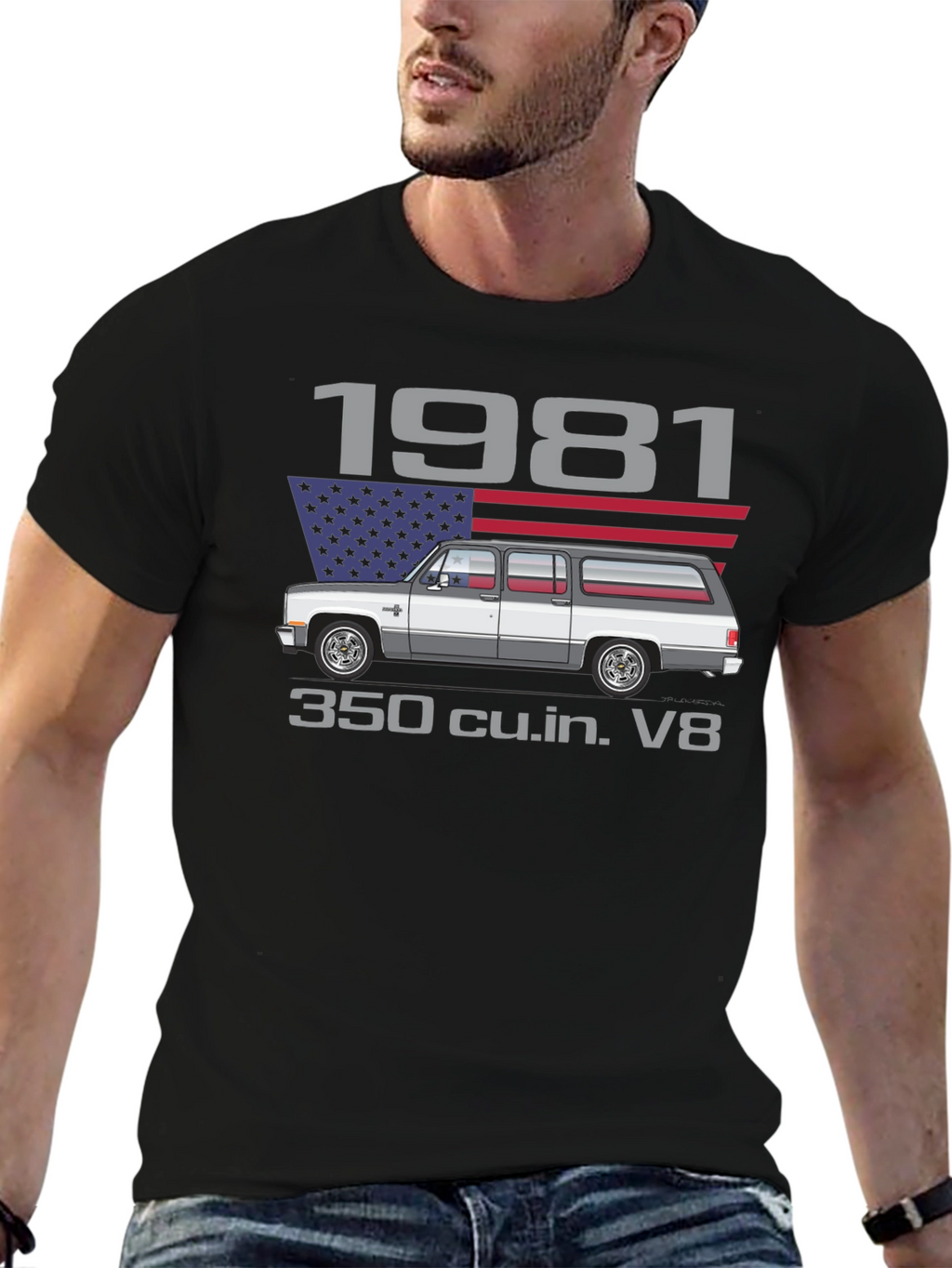 1981 Chevrolet Suburban T-Shirt - Classic American Truck