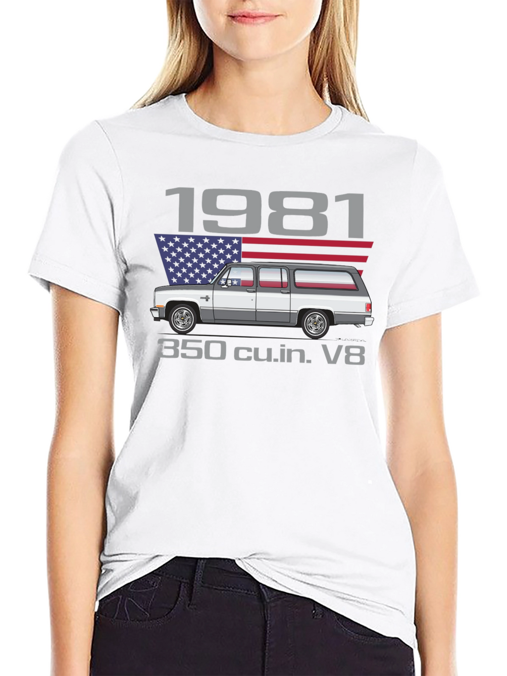 1981 Chevrolet Suburban T-Shirt - Classic American Truck