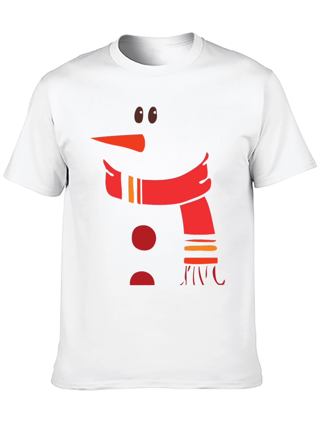 Snowman Graphic Tee - Festive Holiday Shirt