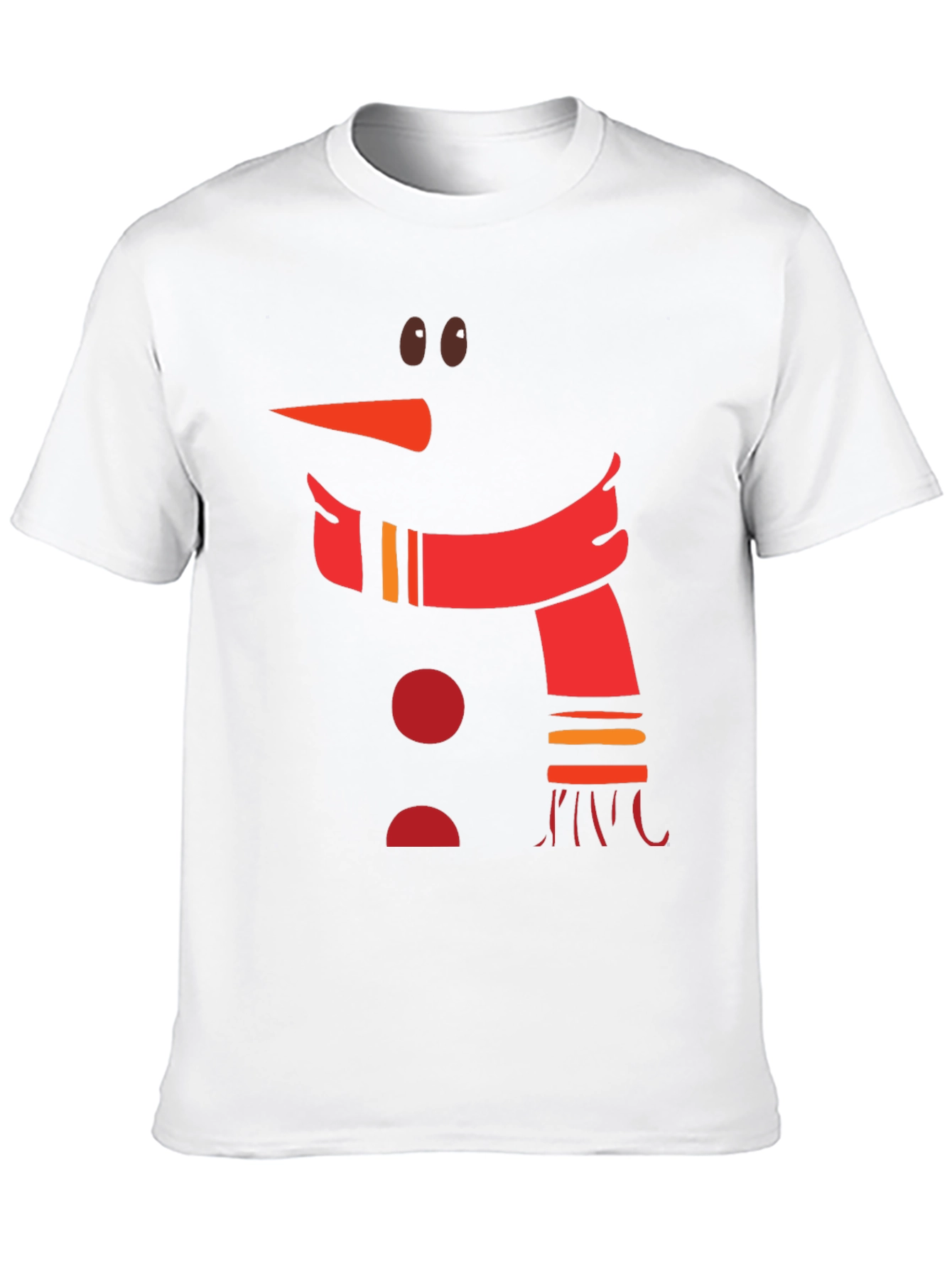 Snowman Graphic Tee - Festive Holiday Shirt