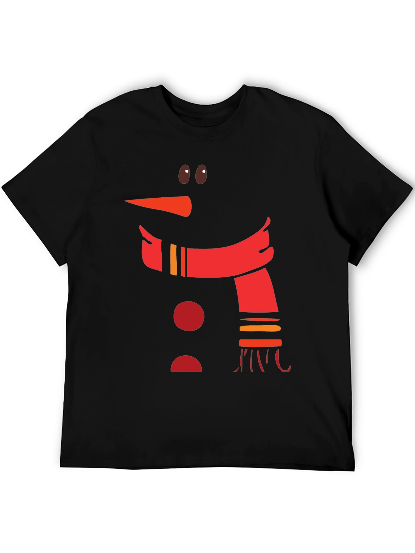 Snowman Graphic Tee - Festive Holiday Shirt